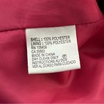 Tahari Arthur S. Levine Textured Cropped Blazer Lined Hot Pink 6 Photo 4