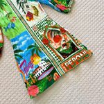 NWOT ALEMAIS Paradiso Linen Mini Shirtdress Size 6 Missing belt Photo 10