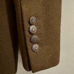 Fossil  Wool/Cotton Blend Military Cadet style brown Jacket Size Medium Photo 5