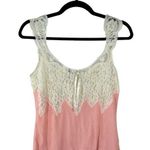 Banana Republic Vintage Y2K Pink Cream Lace Coquette Ballet Blouse Size Medium Photo 0