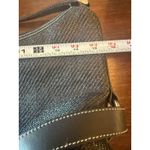 Ralph Lauren Lauren  Hobo Bag Womens Large Black Straw Shoulder Purse Work Office Photo 9