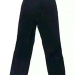 St. John Vintage SPORT by Marie Gray Black Faux Suede Straight Pants Poly Blend 6 Photo 10