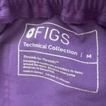 FIGS  Technical Collection Scrub Set Womens Top-Sm, Bottom-Med Purple Medical MD Photo 6