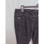 Tommy Hilfiger  Jeans Black Corduroy Hipster Bootcut Women's Size 12 Pants Photo 1