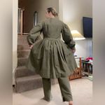 Victorian riding costume set Green Size L Photo 5