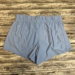 Athletic Works  Women's Gym Sweat Shorts Light Blue M Med Medium 8 10 Stretchy Photo 10