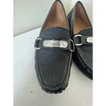 Coach  Felisha A2134 Signature C Black Moc Driving Loafer Size US 7.5 Photo 1