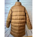 Columbia ‎ Leadbetter Point Long Puffer Jacket Plus size 1X Quilted Coat Brown Photo 12