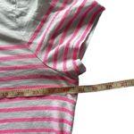 Old Navy  Pink and White Striped T-shirt Size XL Photo 4