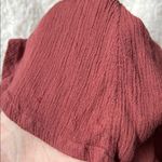 Free People  Cropped Burgundy Pants Photo 2