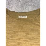 Free People  we‎ the free patchwork pullover yellow oversized xs sweatshirt Photo 5