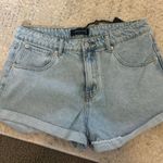 White Fox Denim Shorts Size L Photo 0