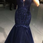 Prom shop Prom Dress Blue Size 2 Photo 3
