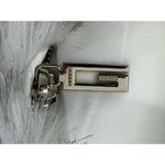 Guess  Oversized Faux Fur Jacket Gray Puffer Zip Up Coat SUPER SOFT Furry Sz L Photo 10