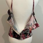 Pretty Little Thing  Top Women 8 Rose Renaissance Strappy Quilt Detail Corset Photo 7