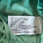 Wild Fable  Women's Aqua Green Lace-Up Peplum Tank Top - Size Large - NWT Photo 5