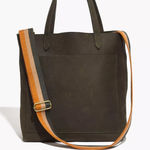 Madewell NEW!  Medium Transport Tote Nubuck Leather Photo 0