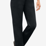Woman Within NWT size 40 black denim jeans Photo 0