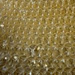 Dana Buchman  Gold Beaded Sleeveless Top, Size Medium Photo 1