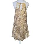 Tiger Lily Sequin Dress, Size M, Gold Photo 1