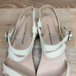 Lucky Brand Hecilia Leather Wedge Strappy Sandals Photo 7