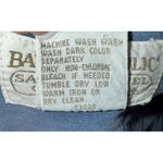 Banana Republic Vintage Safari & Travel Floral Cotton Denim Printed Jean Vest M Photo 6