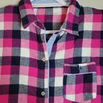 Tommy Hilfiger Pink Plaid Shirt Dress Photo 1