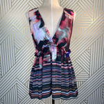 Clover Canyon  Tie Dye Striped Sleeveless Top‎ Photo 2