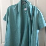 FINAL MARKDOWN LADIES bold spirit shortsleeve open front duster large Photo 0