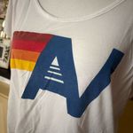 Aviator Nation  Sleeveless Boyfriend Tee Shirt Top Size 6 Photo 1