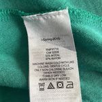 Armani Exchange A|X Kelly Green Asymmetrical Tank Top T-Shirt V Neck St Patricks Photo 4