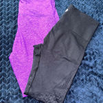 Athleta Lot Of 2 Women's Leggings Leggings Salutation Transcend Sz Small Photo 0