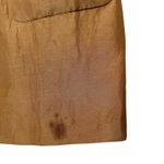 Doncaster  Vintage Linen Silk Blend 3/4 Sleeve Jacket Tan size 12 Photo 6