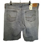Levi's NWT Levi’s Light Wash High Rise Cut Off Bermuda Denim Shorts Photo 5