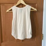 Adidas Size XS Off White Women's Girls Athletic Sleeveless Shirt Photo 3