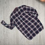 Abercrombie & Fitch  cross front flannel medium fall style long sleeve shirt Photo 1