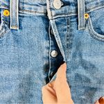 Levi's Classic Blue Wedgie Straight Button fly Jeans Size 27 Photo 6