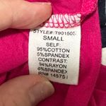 Peach Love California  Striped Colorblock Long Sleeve Shirt Photo 3