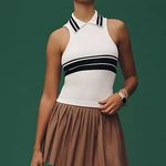 Anthropologie NWT Maeve Ribbed Polo Tank Top Photo 2