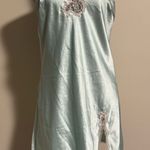 Victoria's Secret Preloved Victoria’s Secret Blue and White Lacy Slip Dress size medium Photo 0