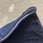 J.Crew Chino Shorts Thick Fabric Navy Blue Size 2 Business Casual Preppy EUC Photo 6