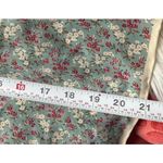 Floral Pattern Lightweight Scarf Blue Photo 5