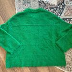 Free People  Harrison Bunny Fuzzy Pullover Crewneck Sweater Photo 5