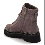 Vince Camuto Merindil Taupe Quilted Suede Combat Boot 6 NEW Photo 1