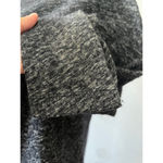 Everlane  Scoop Neck Cotton charcoal gray marbled long sleeve Cotton Top, XS Photo 3