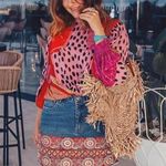 Anthropologie Bl-nk London Miranda Peasant Blouse Size SP $128 Photo 9