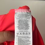 Adidas  Neon Pink w Red Stripes Women’s Shortsleeve Bodysuit Size Small Photo 7