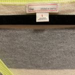 Gap  Striped Wool Blend Dolman Sleeve V-Neck Sweater Size L New W/O Tag Photo 4