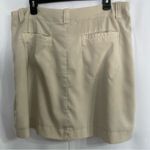 Ixspa Women’s Khaki Skort Size 14 Athleisure Performance Golf Minimalist Tan Photo 2