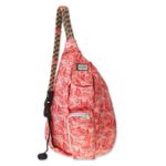 KAVU  Women’s‎ Mini Rope Sling Orange Landscape Backpack Crossbody NEW Photo 5